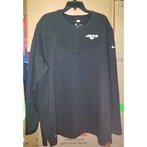 NIKE NY JETS THERMAL SWEATCHER Men's Sz 3XL COACH WORN APPAREL EUC *Read descrip